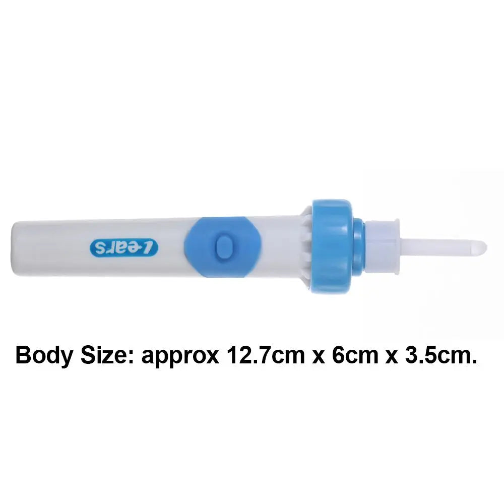 Safety Electric Cordless Vacuum Ear Cleaner Wax Remover Painless Cleaning Tool