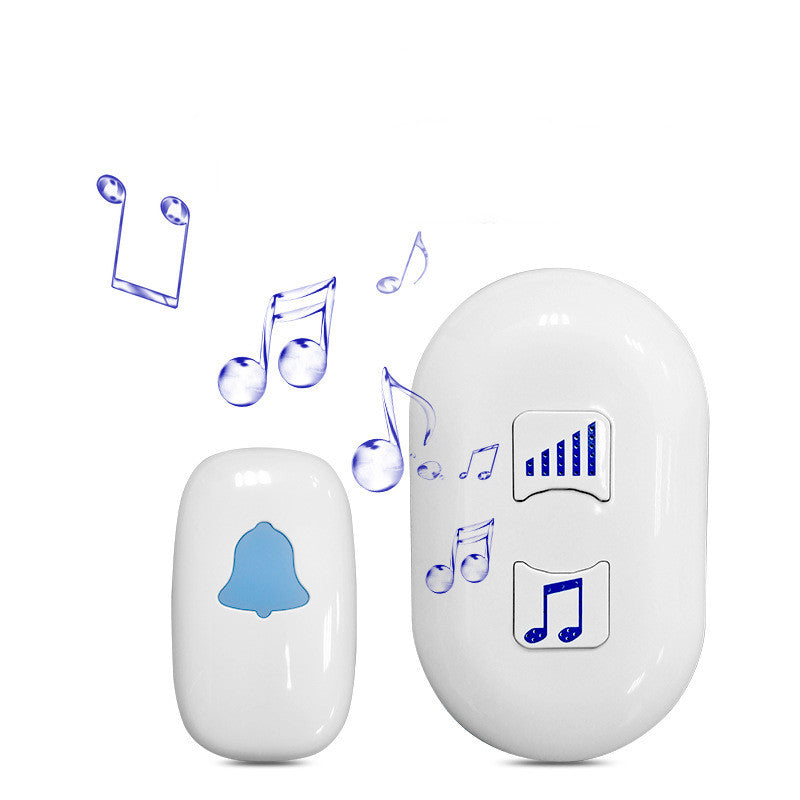 Intelligent Split Wireless Doorbell Caller For The Elderly