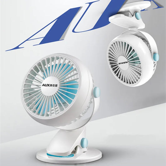 Mini Clip-on USB Desktop Fan