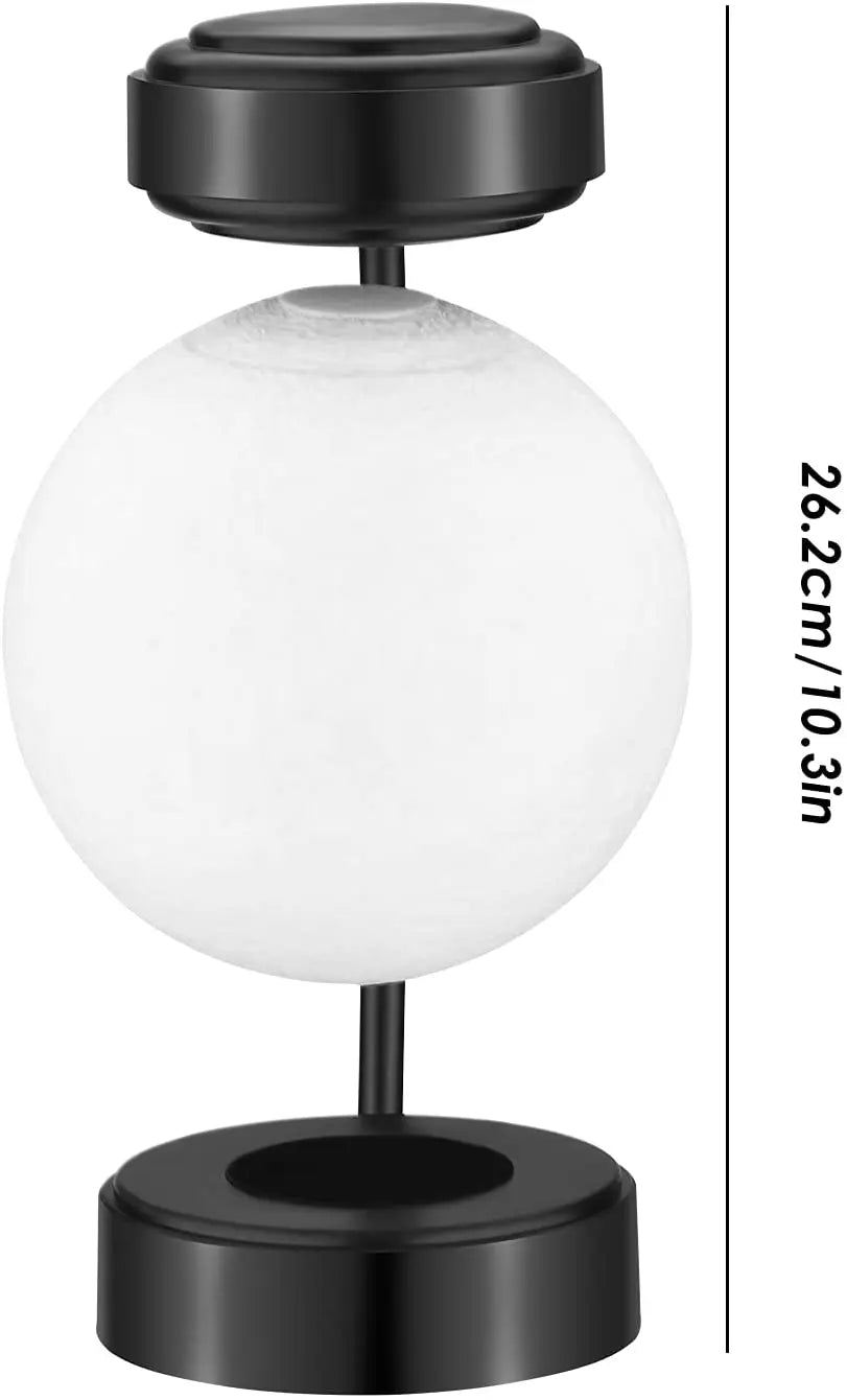 3D LED Moon Night Light Wireless Magnetic Levitating Rotating Floating Ball Lamp For School Office Bookshop Home Decoration