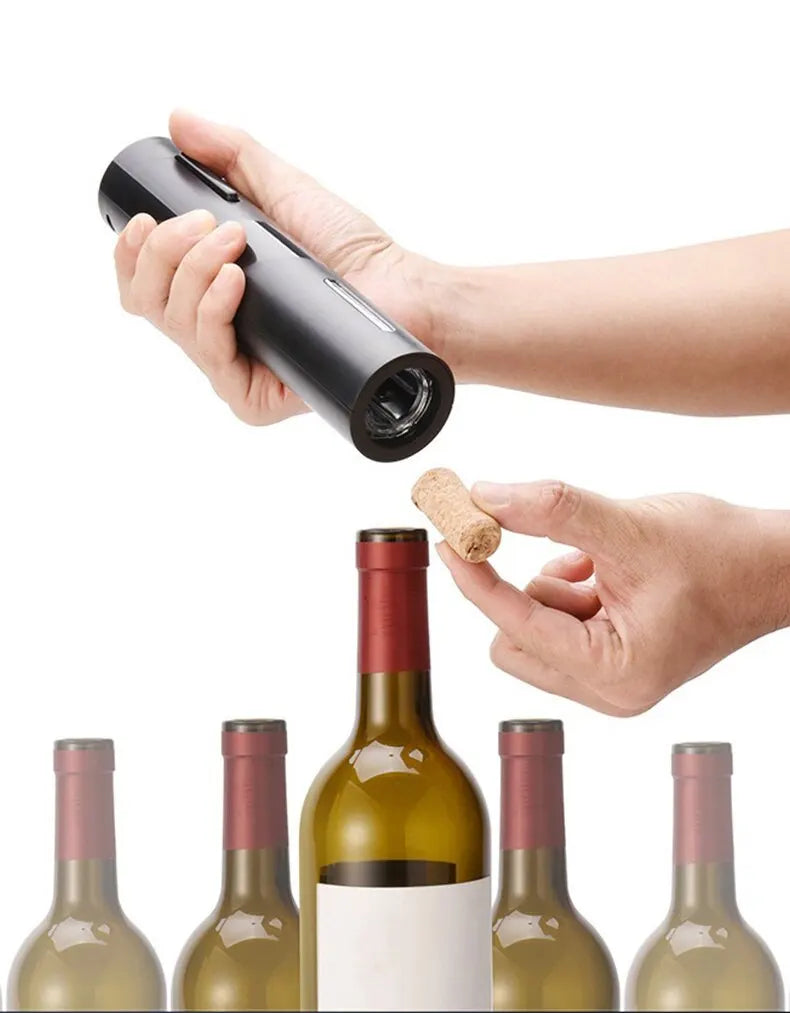 Electronic Bottle Opener Qier Plastic USB Rechargeable Wine Electric Electronic Bottle Opener