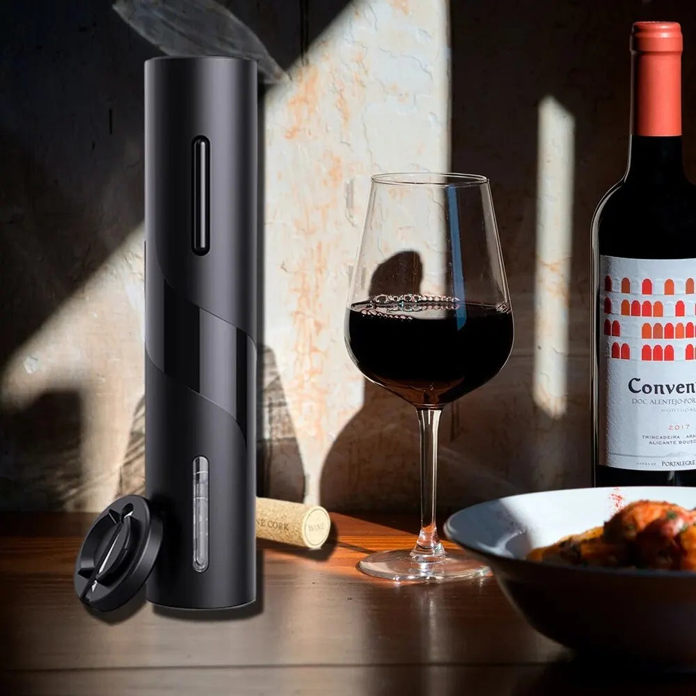 Electronic Bottle Opener Qier Plastic USB Rechargeable Wine Electric Electronic Bottle Opener