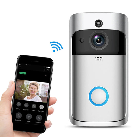 Video Doorbell Smart Wireless WiFi Security Door Bell