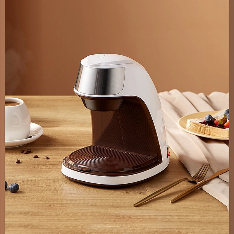 New Coffee Machine Fully Automatic Home Office Mini American Small Portable Coffee Maker
